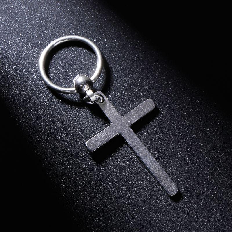 Punk Colgante Cruzado Hueco Pendientes Colgantes Femeninos Punk Colgante Cruzado Hueco Pendientes Colgantes Femeninos