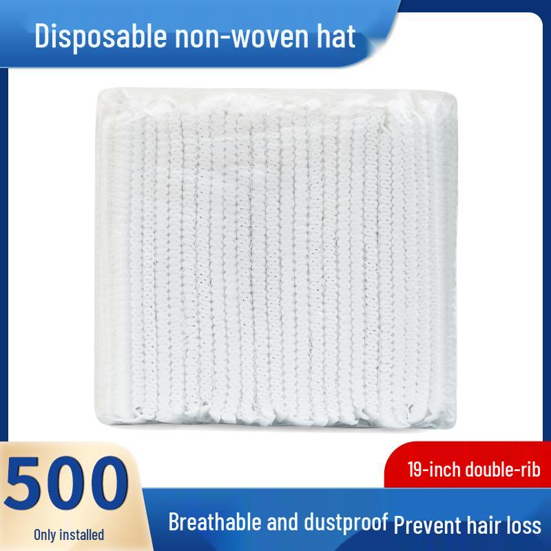 Disposable Non-woven Dustproof Work Cap for Kitchen & Catering