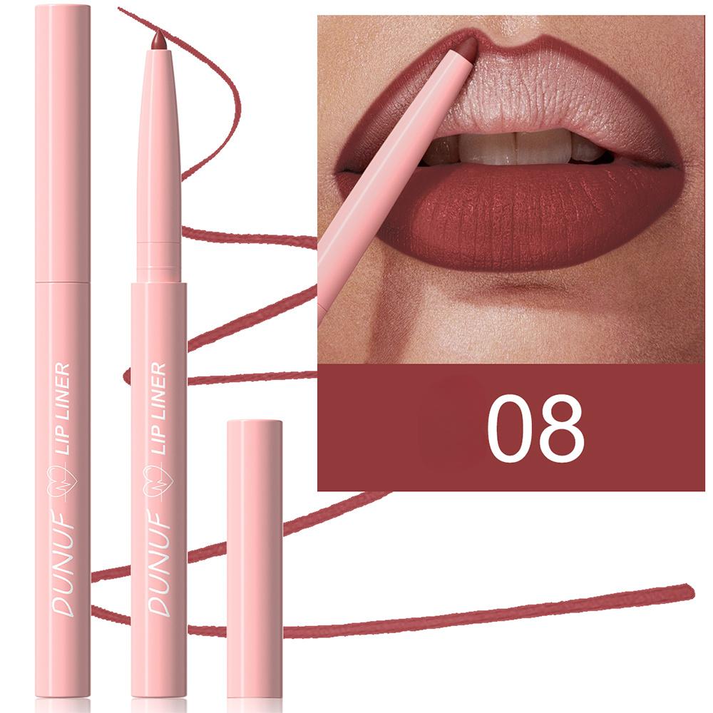 

Карандаш для губ 12 цветов – Стойкий и не размазывающийся карандаш для губ, гладкая и кремовая текстура, высокая пигментация для точного контура губ,