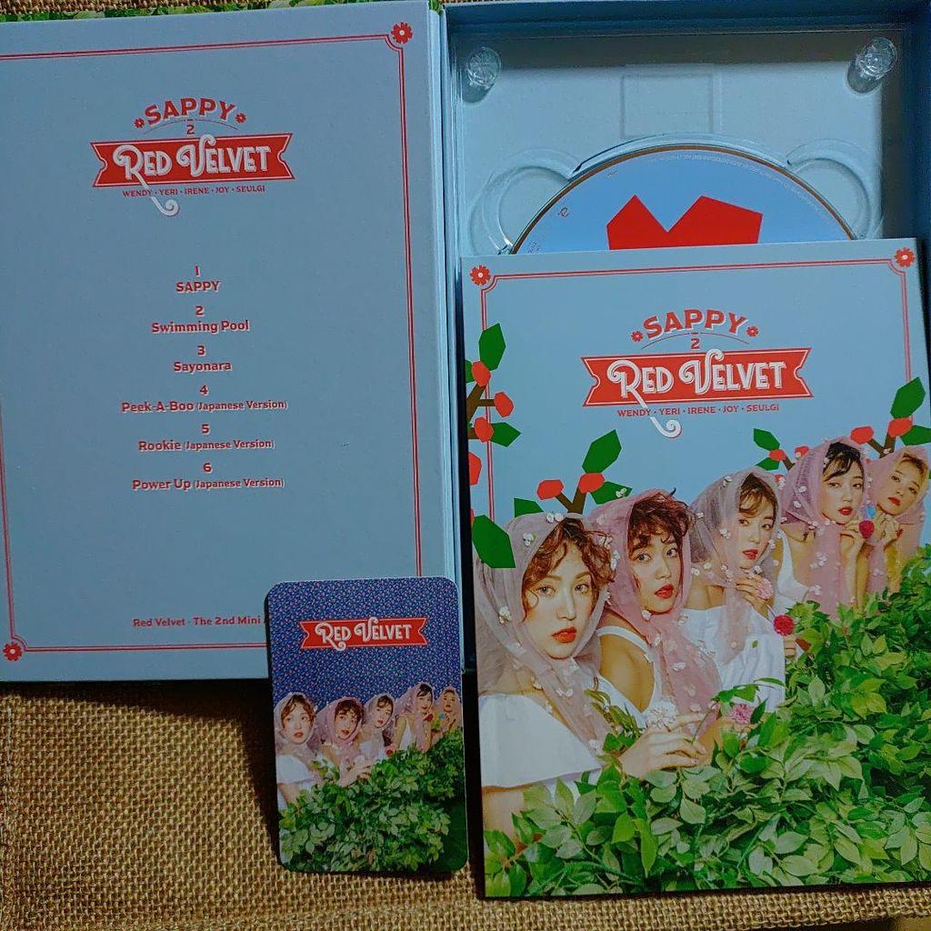 [USED] RED VELVET "SAPPY" First Press Limited Edition (CD+DVD)