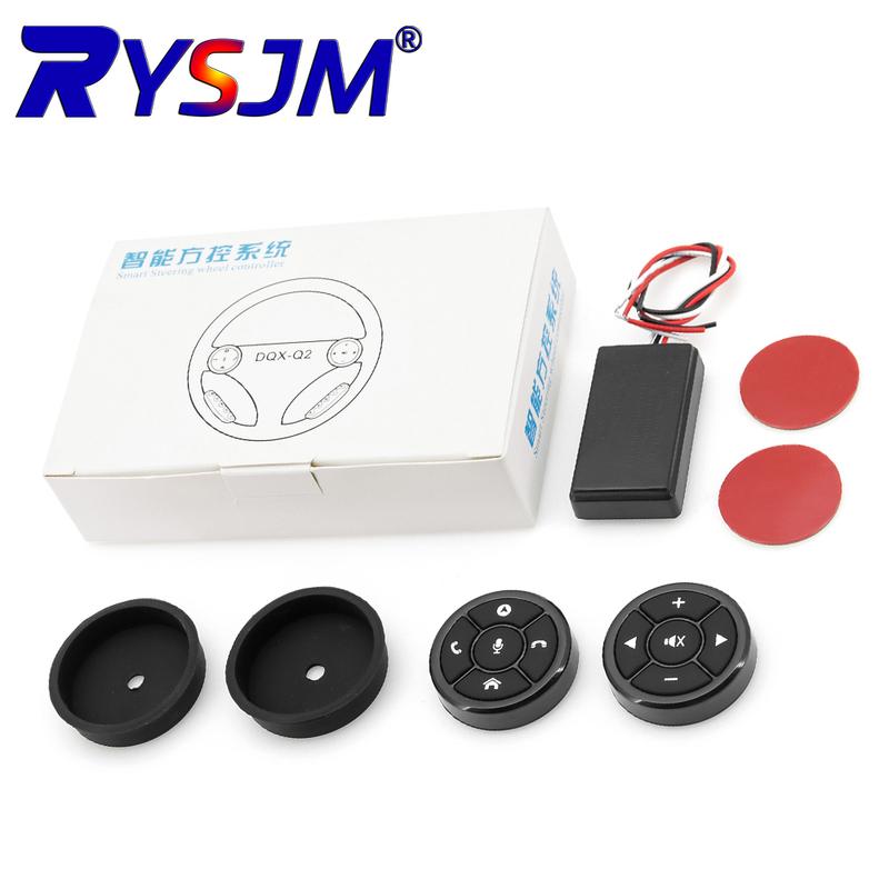 10 Keys Wireless Steering Wheel Control Button for Car Radio DVD GPS Multimedia Navigation Head Unit Remote