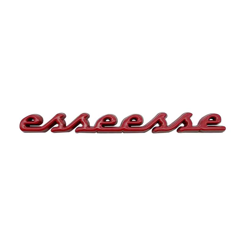 Auto Accessories 3D Metal 595 Esseesse Emblem Car Sticker Badge Body Side Fender Tail Car Trunk Decor Car Styling