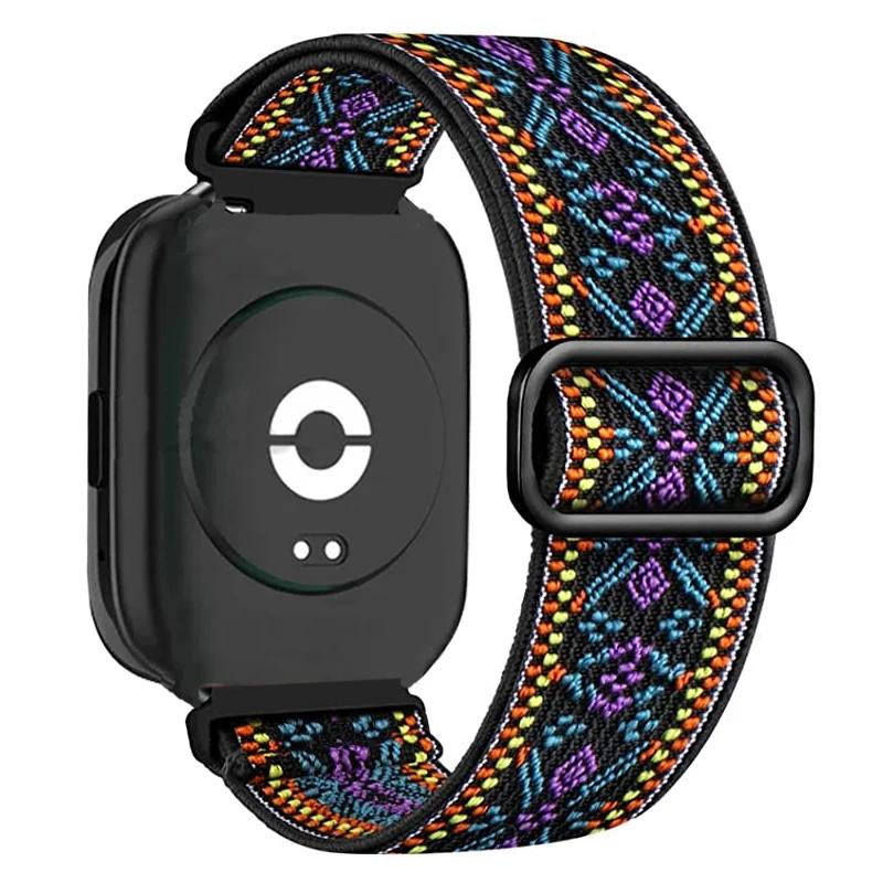 Řemínek k hodinkám Pro Redmi Watch 3 Active Pásek Nylonový Elastický Náhradní Řemínek Na Zápěstí Pro Xiaomi Redmi Watch 3 active Náramek Correa