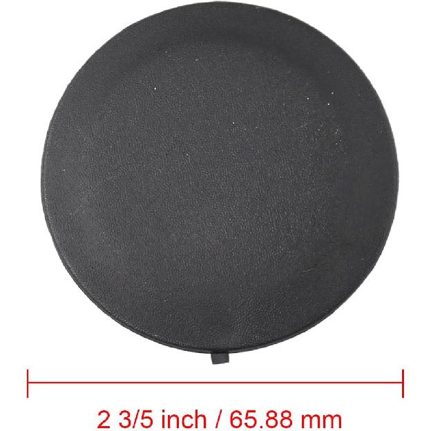 68495076AA Rear Bumper Tow Hitch Ball Hole Cover Compatible with Dodge Ram Model 1500-3500 2003-2020 55077311AB 55077311AA 55077311AC 55077311