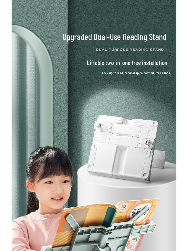 Children's Multifunctional Book Stand for Posture Correction
