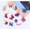 Personalized Butterfly Shaped Earrings Mold Epoxy Crystal Silicone Molds Customized Earwear Mould Jewelry Making Tool