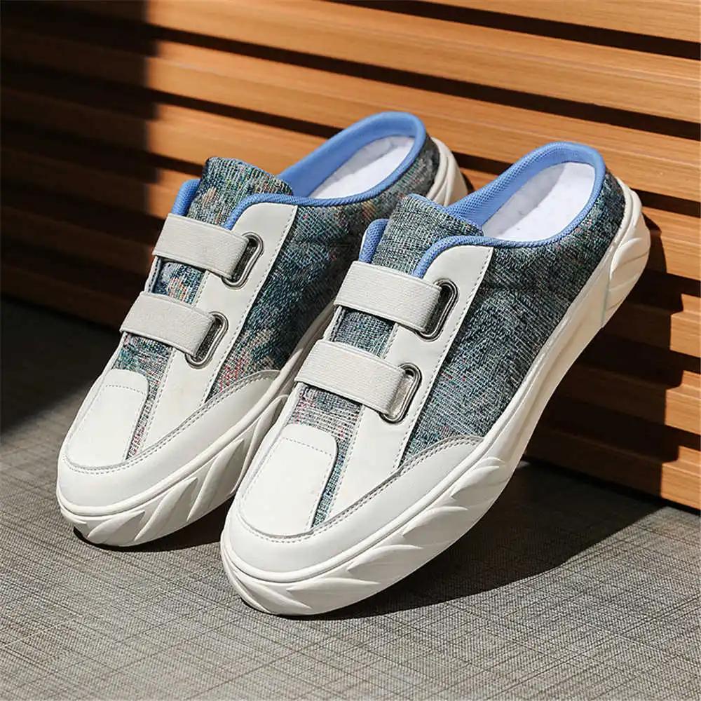 White Mint Green Luxury Brand Men's Sandals Slippers Men Outdoor Special Men's Shoes Sneakers Sports Tenes Mascolino