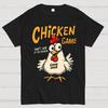 Chicken Game Unisex 100% Cotton Summer Casual Cool Loose T-Shirt