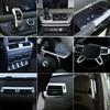 ABS Silver For Land Rover Defender 90 110 -2024 Car Dashboard Console Gear Shift Panel Cover Trim Stickers