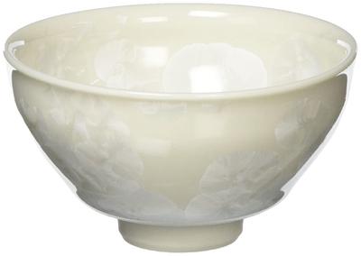 Kyoto Ware, Kiyomizu Ware, Touan Kiln, Sake Cup, Flower Crystal, White, KTA827-02