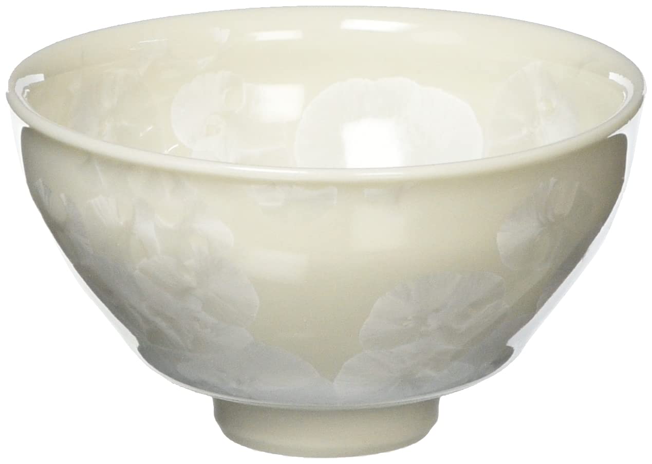 

Киотская керамика, Керамика Киёмидзу, Печь Тоан, Чашка для саке, Цветочный кристалл, Белый, KTA827-02