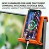 Foldable Silicone Phone Stand Portable Flexible Desktop Holder Compatible with 4-16 Inch Phones Tablets Laptops for Daily Use