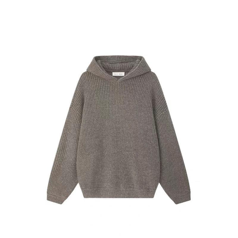 FOG Essentials American Heavyweight Waffle Knit Hooded Sweatshirt Sweater - 25 New Styles Extra Large