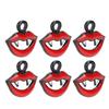 20pcs Alloy Lip Pendants DIY Halloween Pendant for Bracelet Necklace Jewelry Making