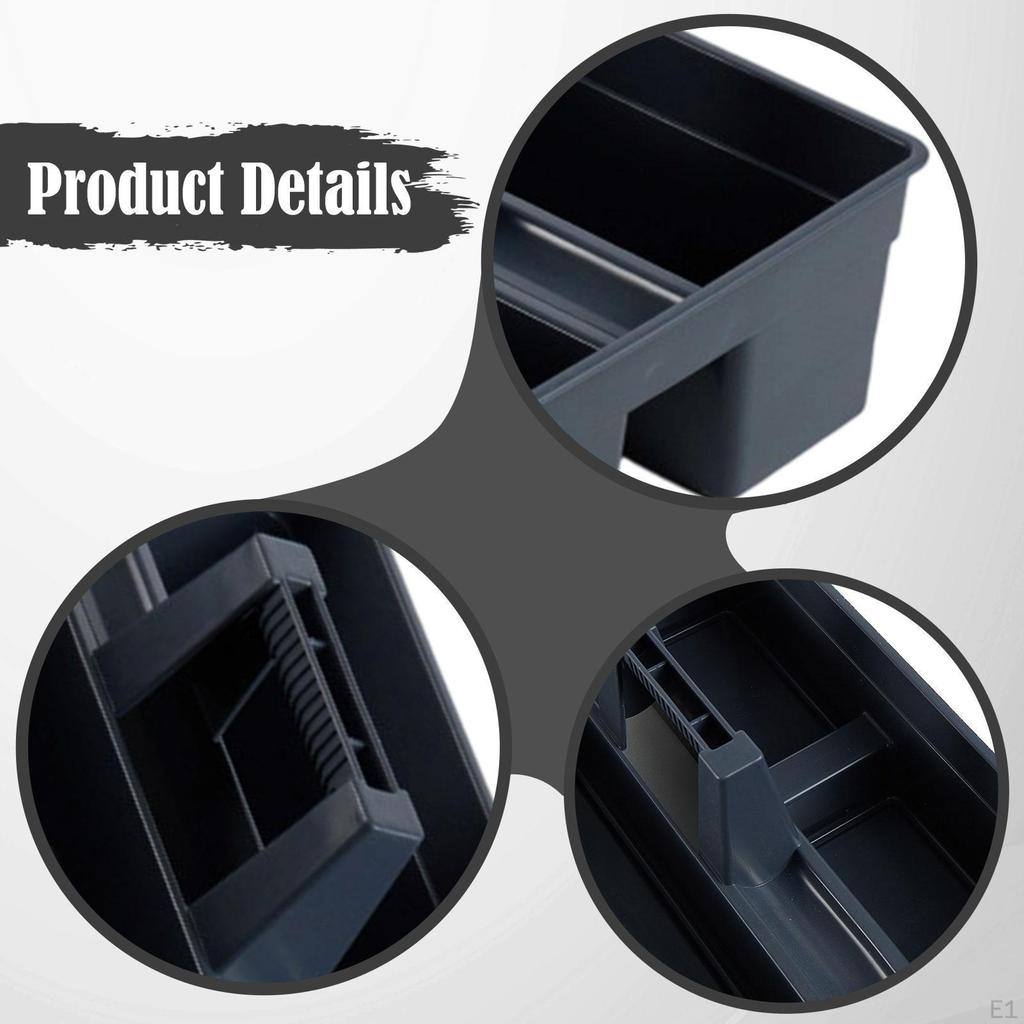 1 Piece Cleaning Tool Basket Multipurpose Storage Box Handy PP Container Refined Craftsmanship