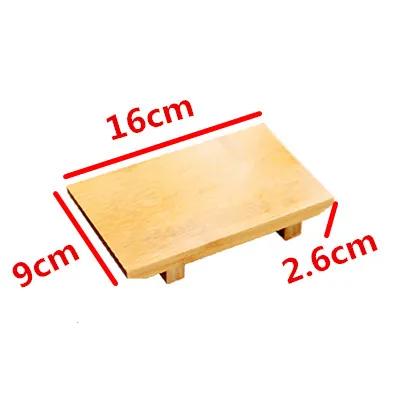 

Wooden Japanese Cuisine Sushi Boats plate tray Pine Creative Sushi Sashimi Platter Sushi Tools Tableware Decoration Ornament