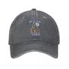 New Baseball Cap Rizz Em With The Tism Accessories Unisex Casual Distressed Denim Washed Funny Animal Sun