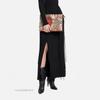 [Pre-Owned] GG Blooms Logo Canvas And Leather Clutch Bag Large - Excellent #1EG2VV6