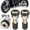 2 Pcs Car Wheel Tire Valve Cover 32mm Motorcycle Scooter Bike Tubeless Mountain Tyre Valve Dustcap