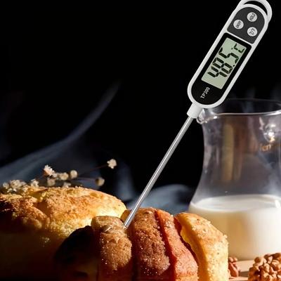Thermomètre Alimentaire Moniteur Aliments Cuits Thermomètres de Cuisine Numériques Portables Outils Sonde à Viande de Cuisson Outil de Mesure pour Four Domestique