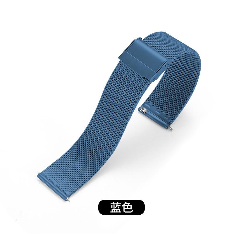 Geeignet für DW Doppelschnalle Mailänder 06 Draht Edelstahl-Geflechtband Apple S11 Samsung Huawei GT5 Armband