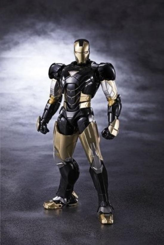 Железный Человек Марк 6 Черная Нация 2013 Ограниченная версия S.H.Figuarts. (Издание Tamashii) чёрный