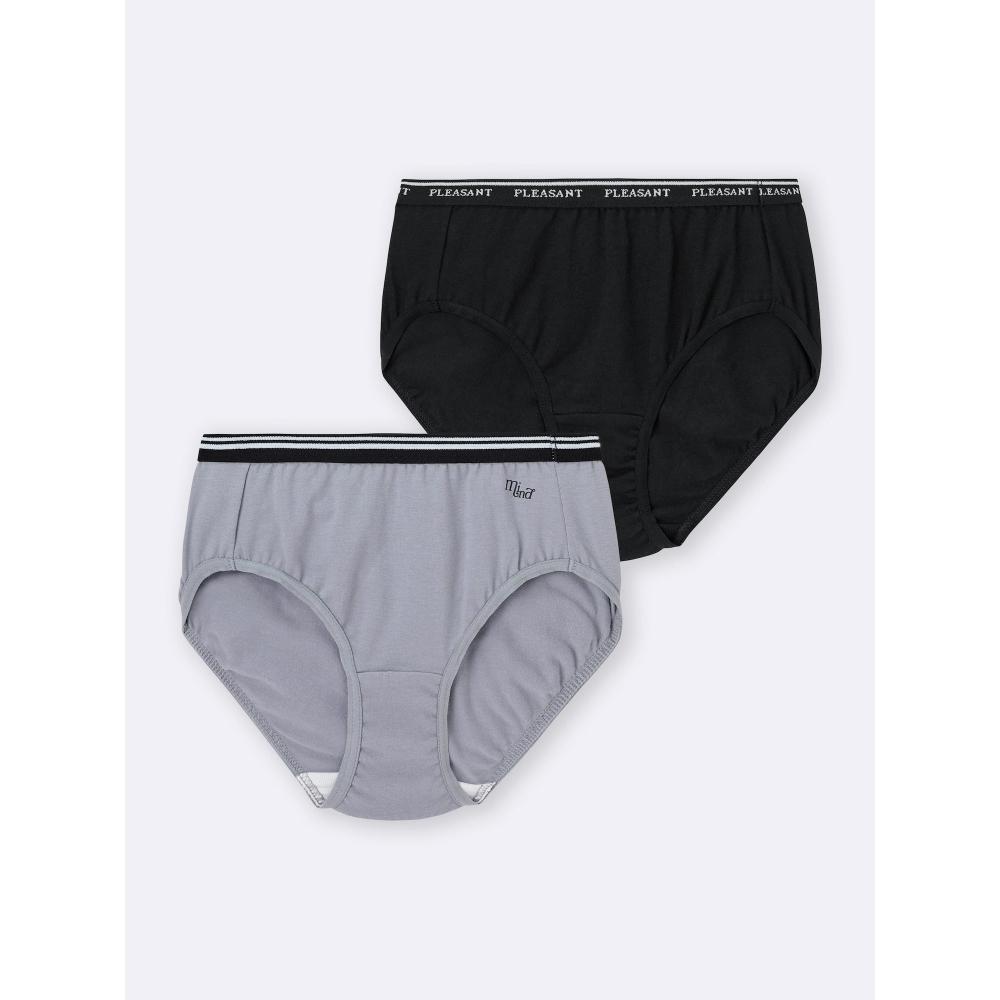 Gu By Uniqlo Girls Shorts 2p  Logo Line 