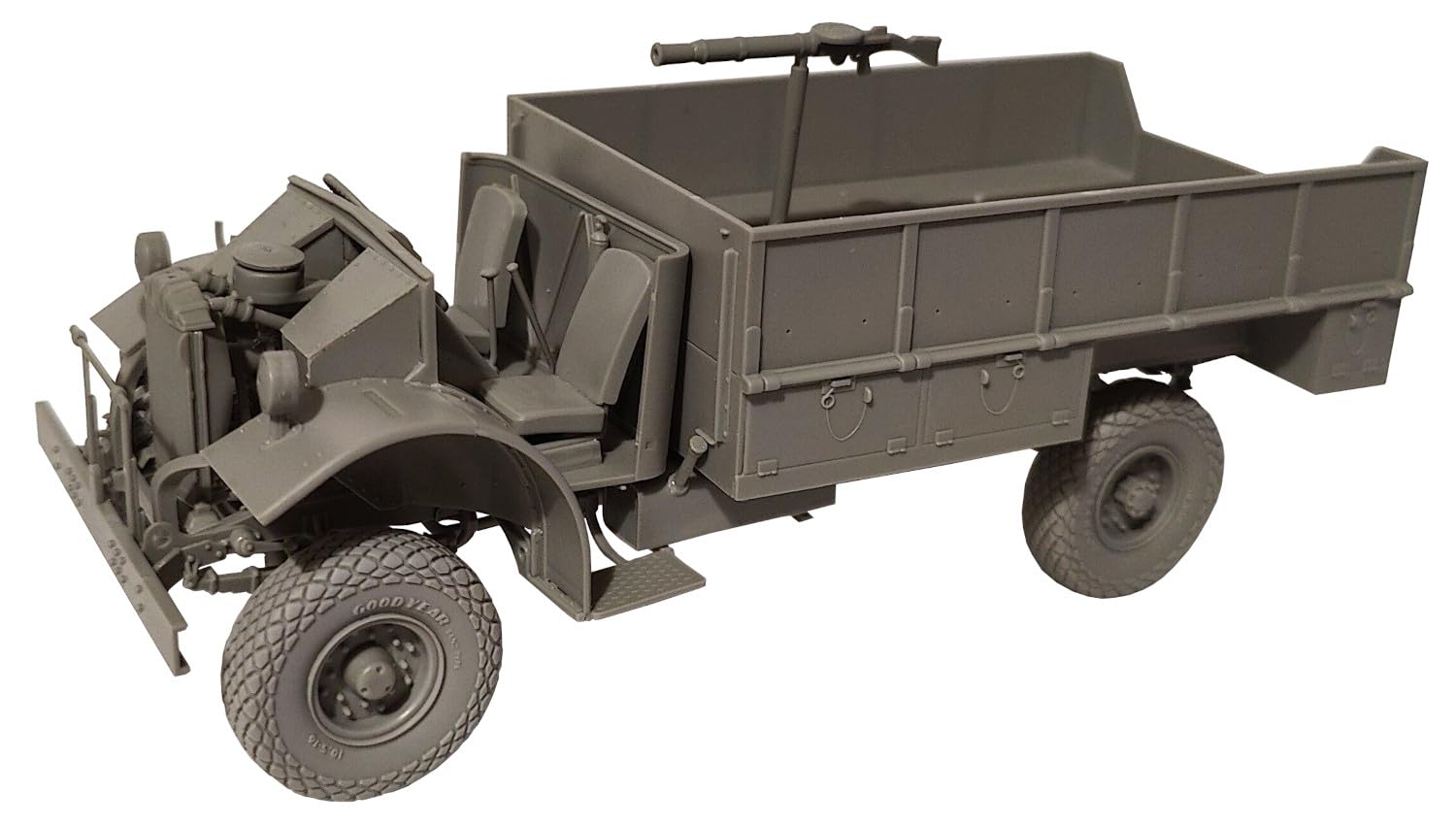 

Thunder Model 1/35 British Ford F-30 Truck Long Range Desert Group (LRDG) + 2 Figures (Special Edition) Plastic Model Kit TB35305