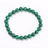 New Personality Simple Green and Black Stone Beaded Couple Bracelet for Women Men Bohemia Trendy Parry Bangle Friendship Gift