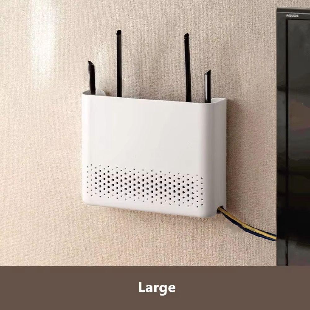 Hider Wireless Router Rack Wall Mounted Mounted Storage Box Bracket Router Storage Box  Hanging