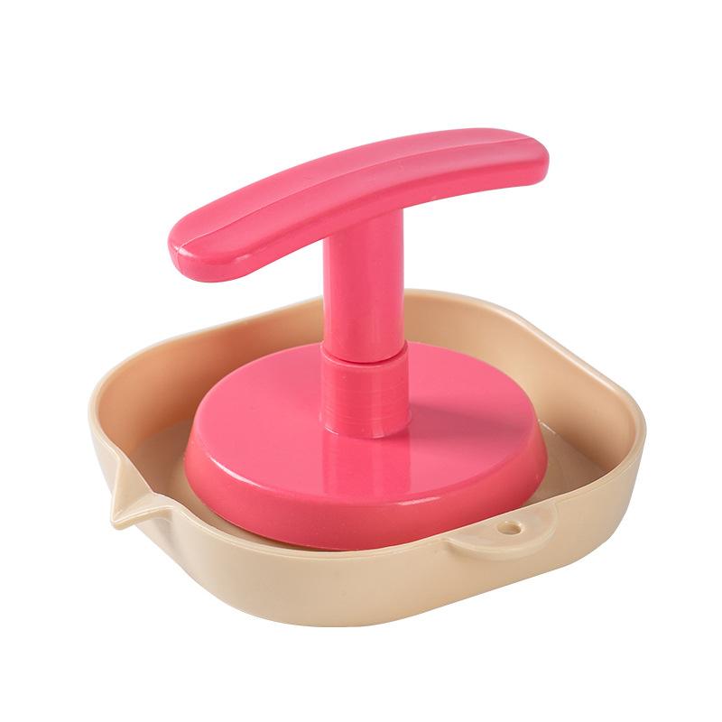 

Ручная терка для имбиря, тарелка, ручная мельница, чеснокодавилка, портативная, для моркови, имбиря, измельчение прикорма, кухонный инструмент красный