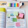 Removable Stick Notes 11 Pcs Notes, 1.5x1.5in Vibrant Colors Self-Stick Pads, 100 Sheets/Pad Memo Pads for Study Daily Organization, School