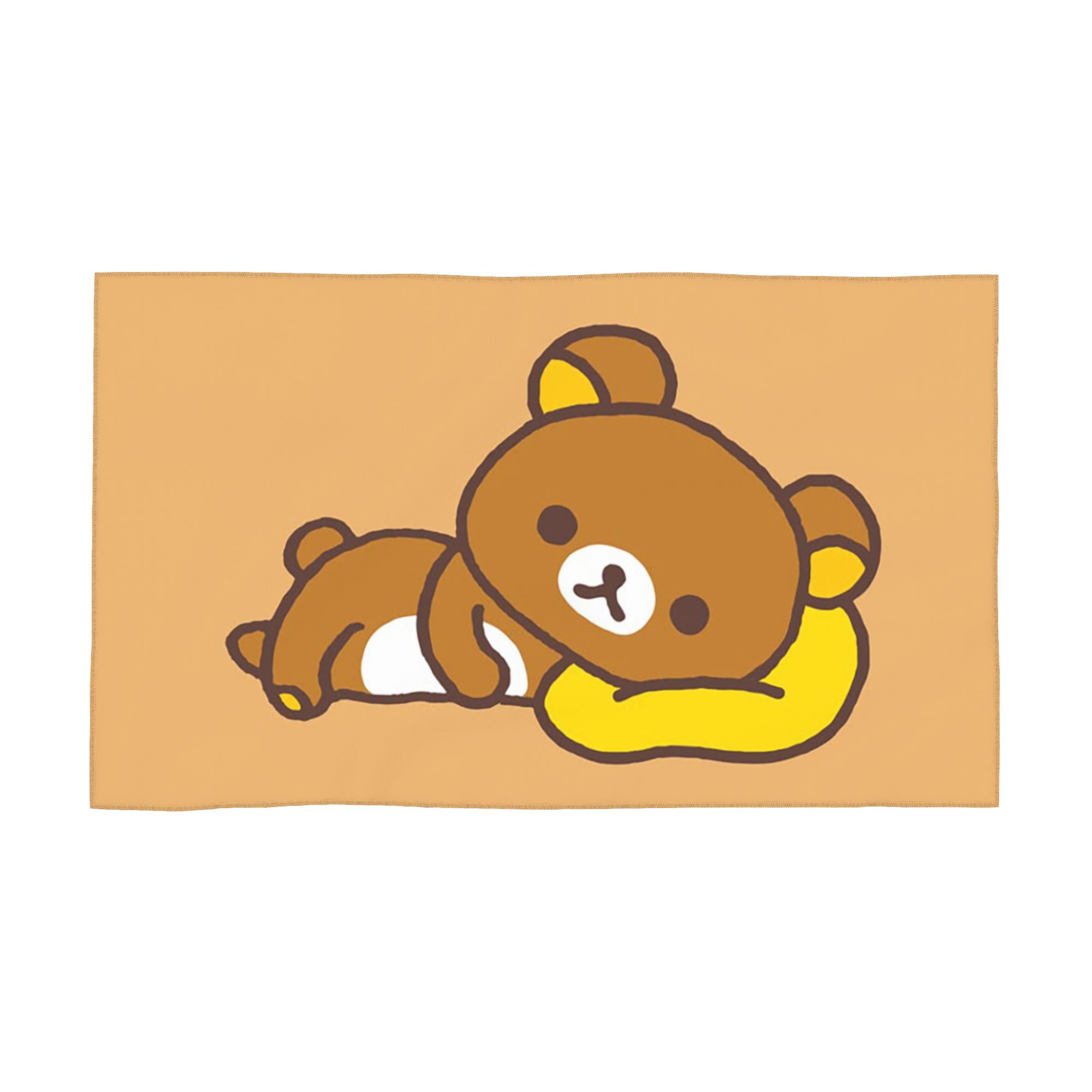 

Rilakkuma Soft Face Towel Quick Dry Pool Bath Cotton Towels Absorbent Quick W40*H60(CM)