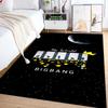 Big Bang: Icons Music Carpet Printing Floor Mats Room Dormitory Decoration Protective Pad
