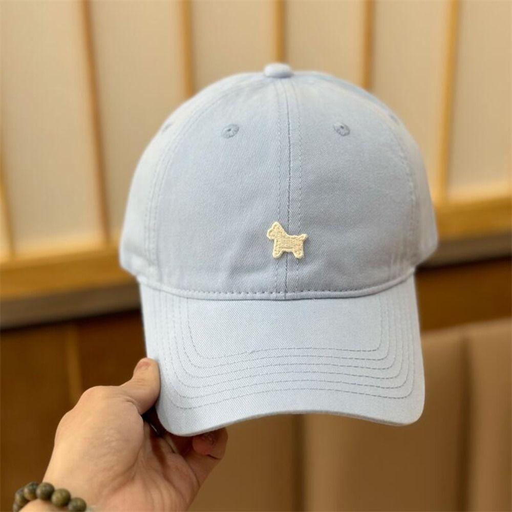 Horse Pony Embroidered Baseball Cap Sunscreen Cotton Baseball Cap Cartoon Baseball Hat  Summer