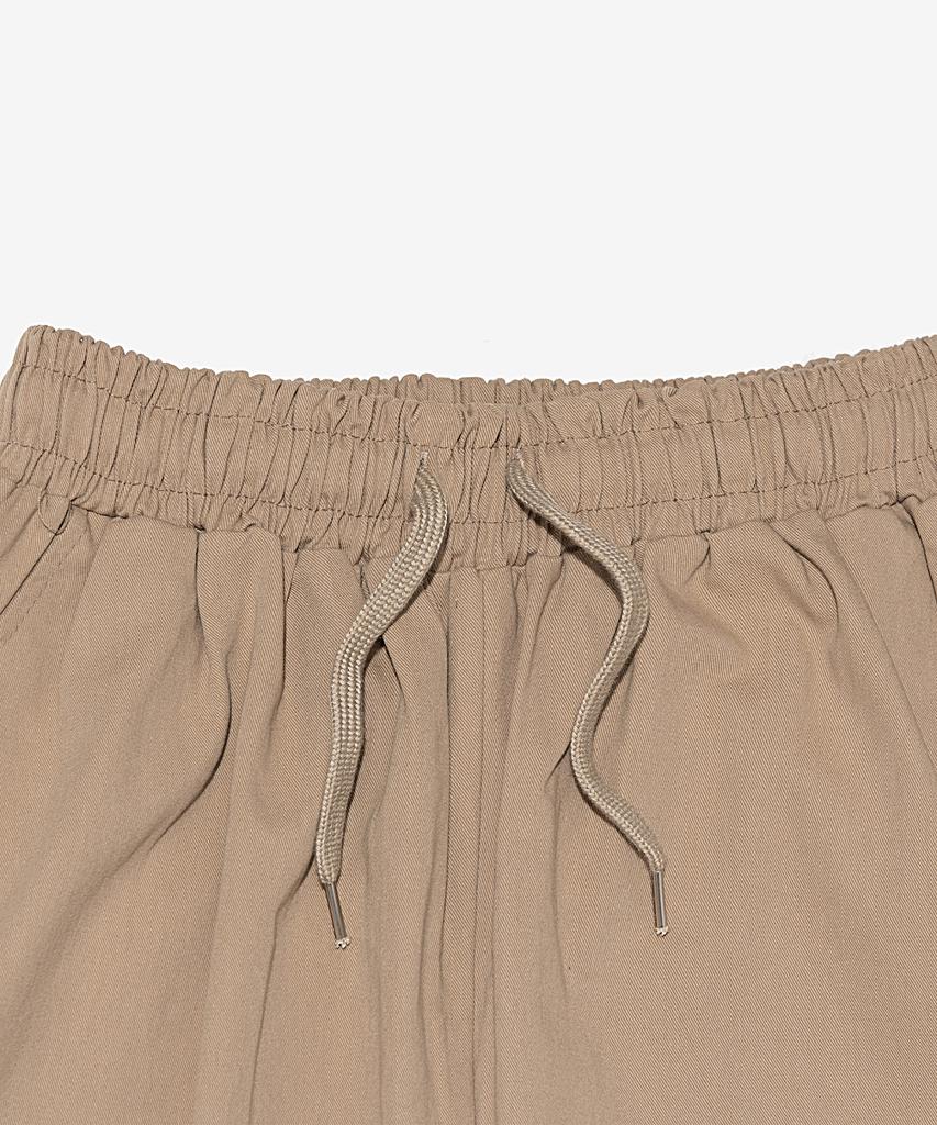 OTHERFITS Cotton Parachute String Pants (Beige)