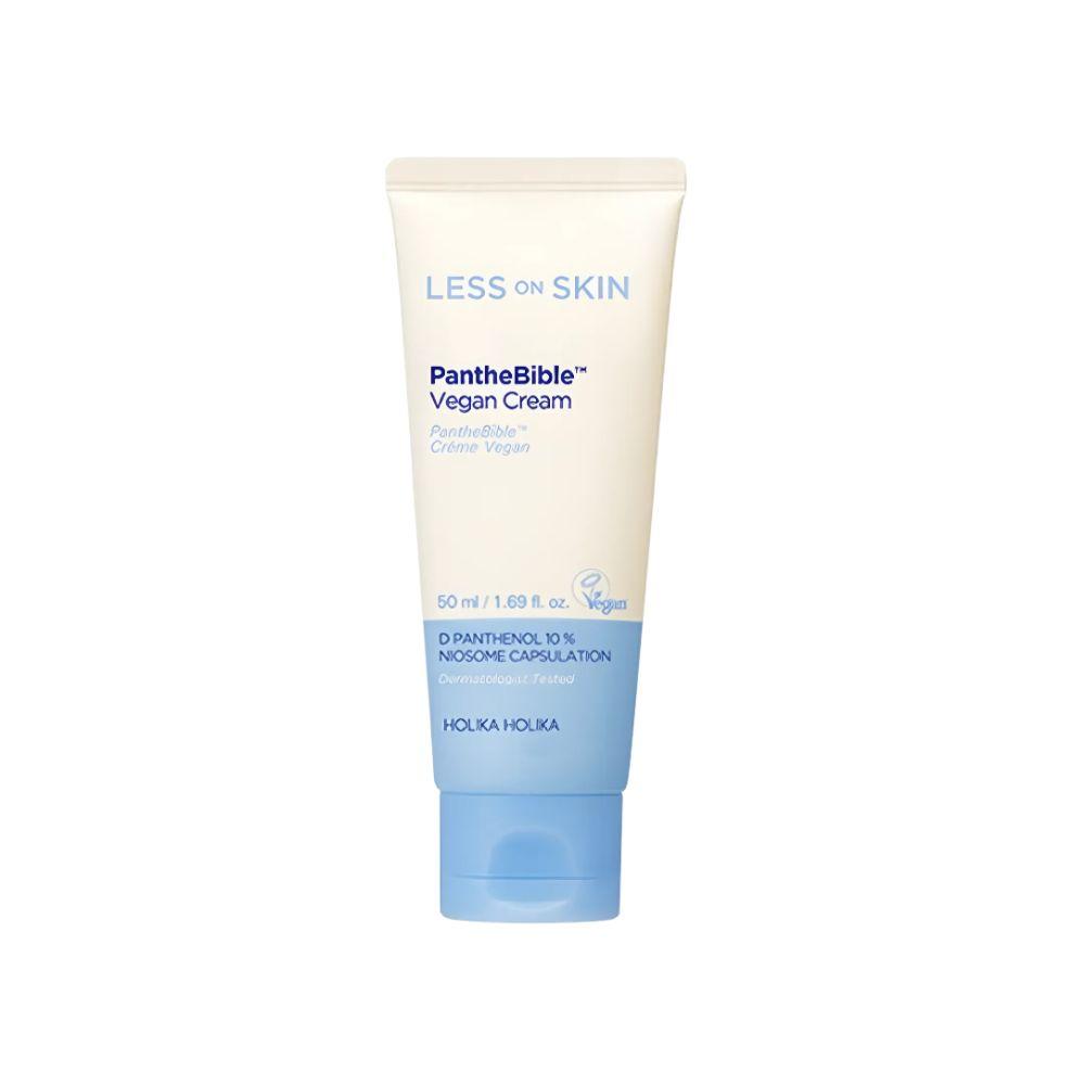 HOLIKA HOLIKA Less On Skin PantheBible Vegan Cream Panthenol Skin Barrier Moisturizer 50ml