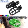 Motorcycle CNC Foot Rests Footrest Footpegs Pegs Pedals For KAWASAKI KX250 KX450 KX250F KX450F KX250X KX450X KLX450R 2007-2022