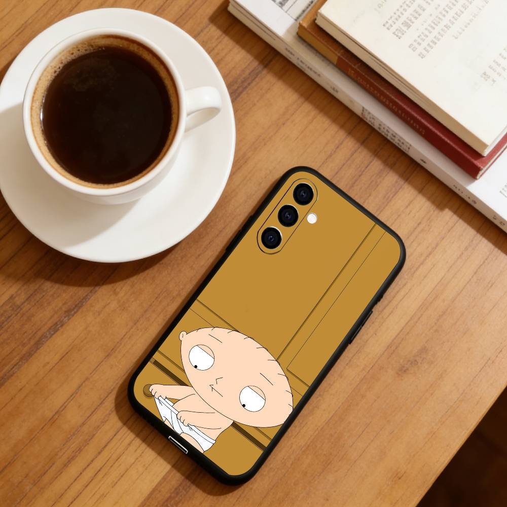 Adorable D-dumping Phone Case Black Silicone Soft For Samsung Galaxy A73,A72,A71,A70,A53,A52,A51