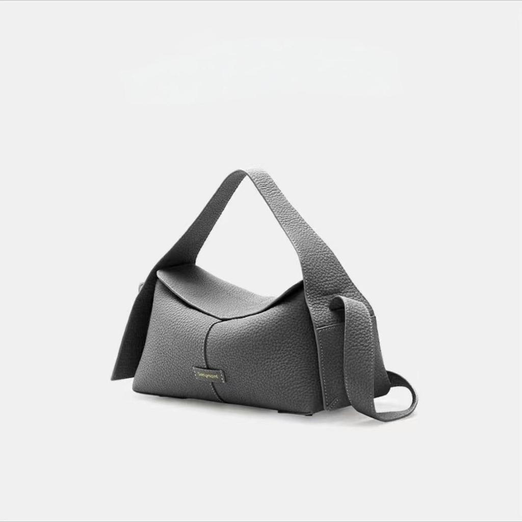 Yamashita Ear-Hanging Genuine Leather Womens Hobo Bag - Versatile Simple Handbag, Shoulder & Crossbody Bag for Commuting