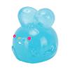 Rabbit Squeeze Toy Simulation Stress Relief Glitter Bunny Squeeze Toy for Adults Home School Office