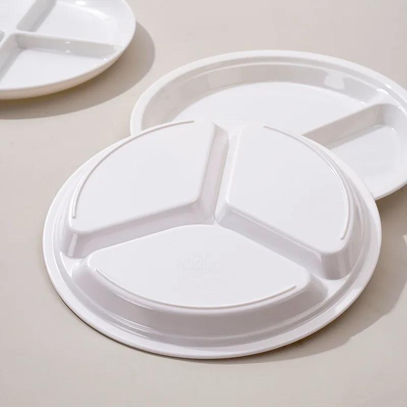 Melamine Bowl Restaurant Fast Food Plate Chinese Multi-grid Plate