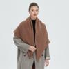 Luxury Soft Knitted Scarves Hollow-out Elegant Shawl Wraps Neck Scarf Women Fashion