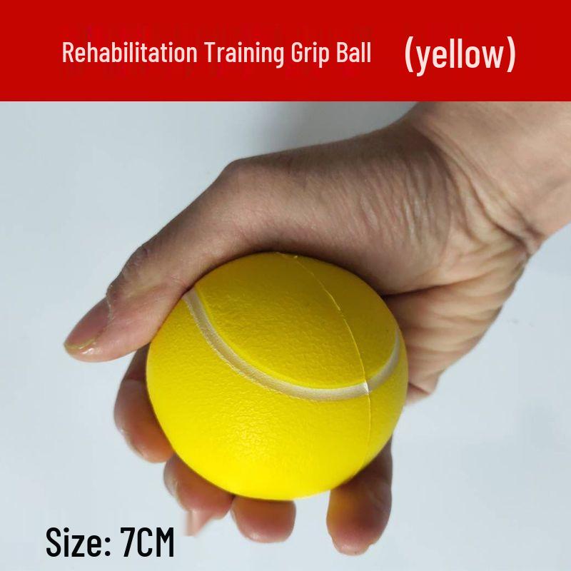 Grip Strength Ball for Finger & Hand Rehabilitation - High Rebound Exercise for Elderly
