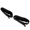 2PCS Spray Holder Hand Strap Oxford Cloth Adjustable Reflective Spray Carrier Running Safety Strap for Night Jogging Walking Black