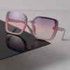 Vintage Rectangle Sunglasses Women Men Casual Fashion Glasses Luxurious Brand Designer Female