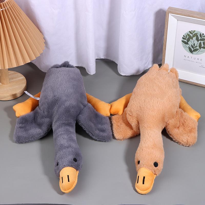 50cm Roztomilá Měkká Barevná Kachní Plyšová Hračka Pro Kočky Psy Relaxační Společník Uklidňující Úzkost Uvolnění Energie Psa Dárek Pro Domácí Mazlíčky