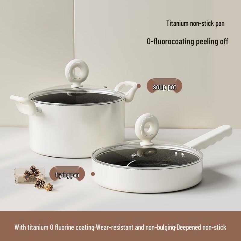 TLXT Multi-functional Coated Cast Iron Frying Pan