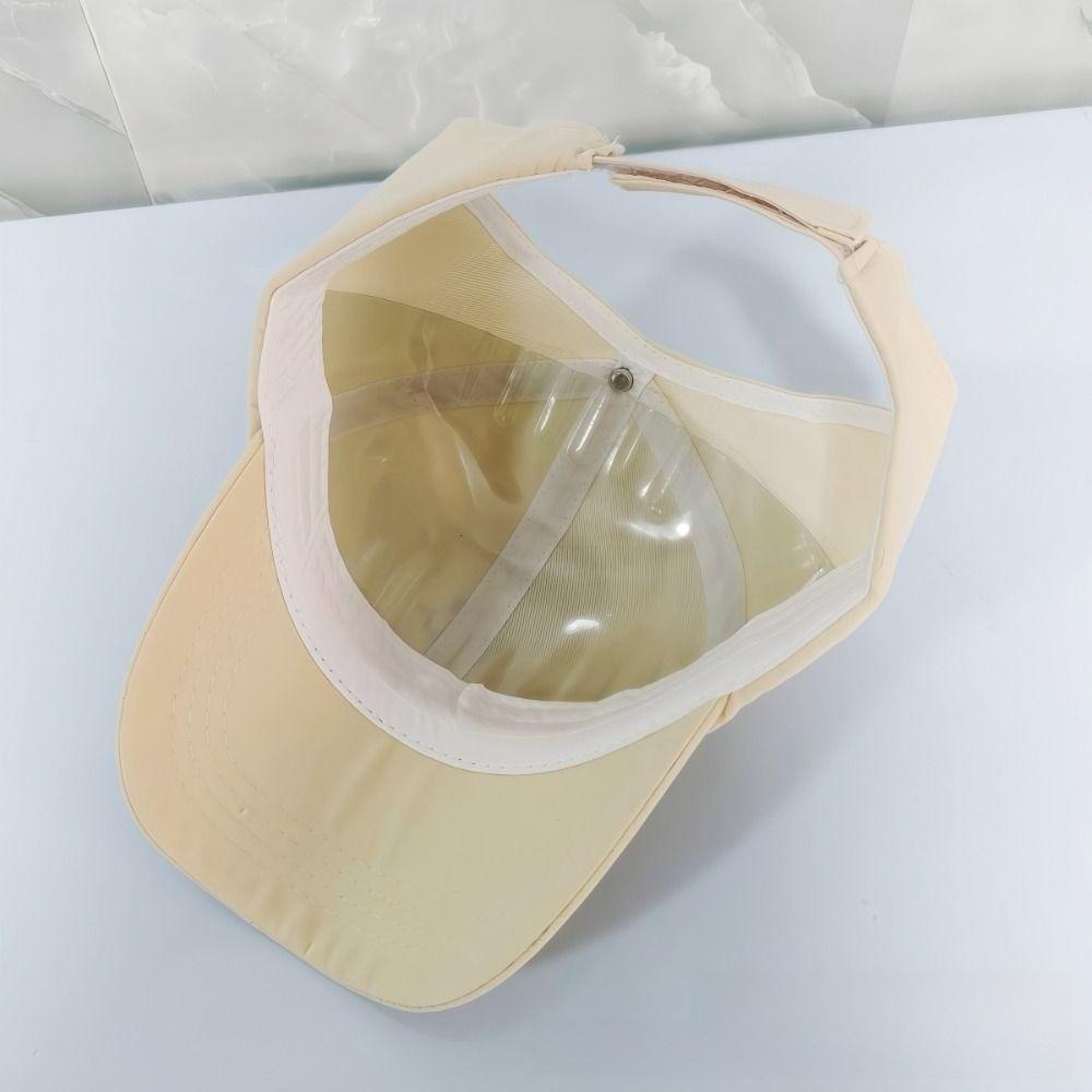 Solid Color Heart Embroidered Baseball Hat Breathable Visor Cap Parent-child Cap For Women Kids