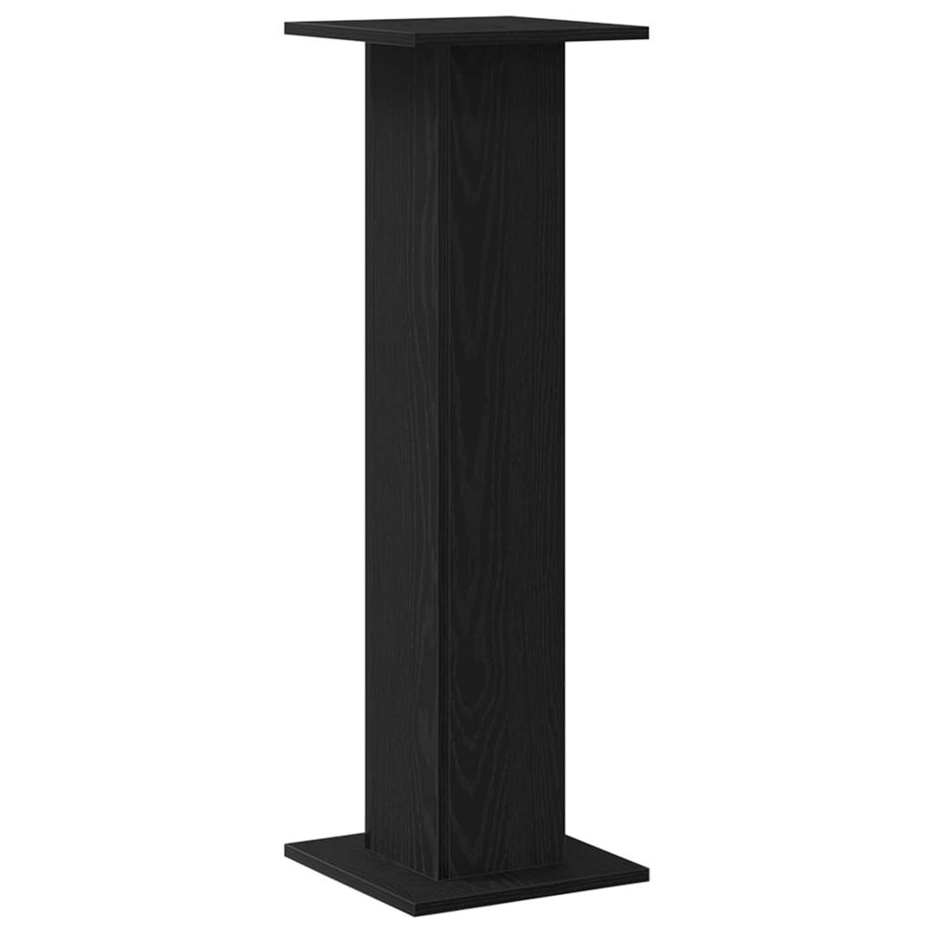 Speaker Stands 2 pcs Black Oak Effect 30 x 30 x 95 cm